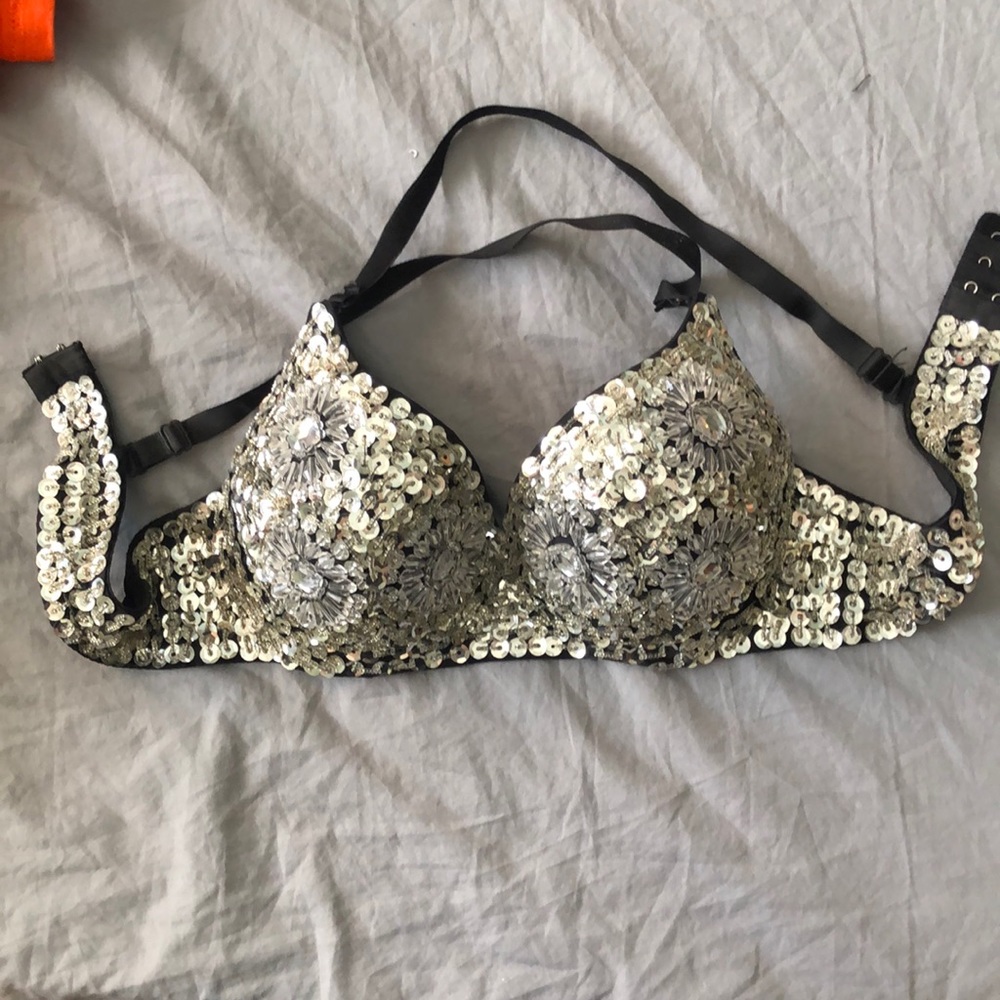 Used Silver Festival Bra